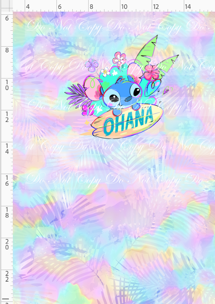 626 Cutie - Panel - Rainbow - ohana - CHILD