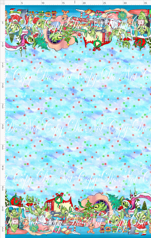 626 Grinch - double border
