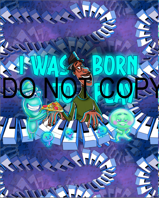 Lost in the Music - Full Size Blanket Panel 58W x 72H