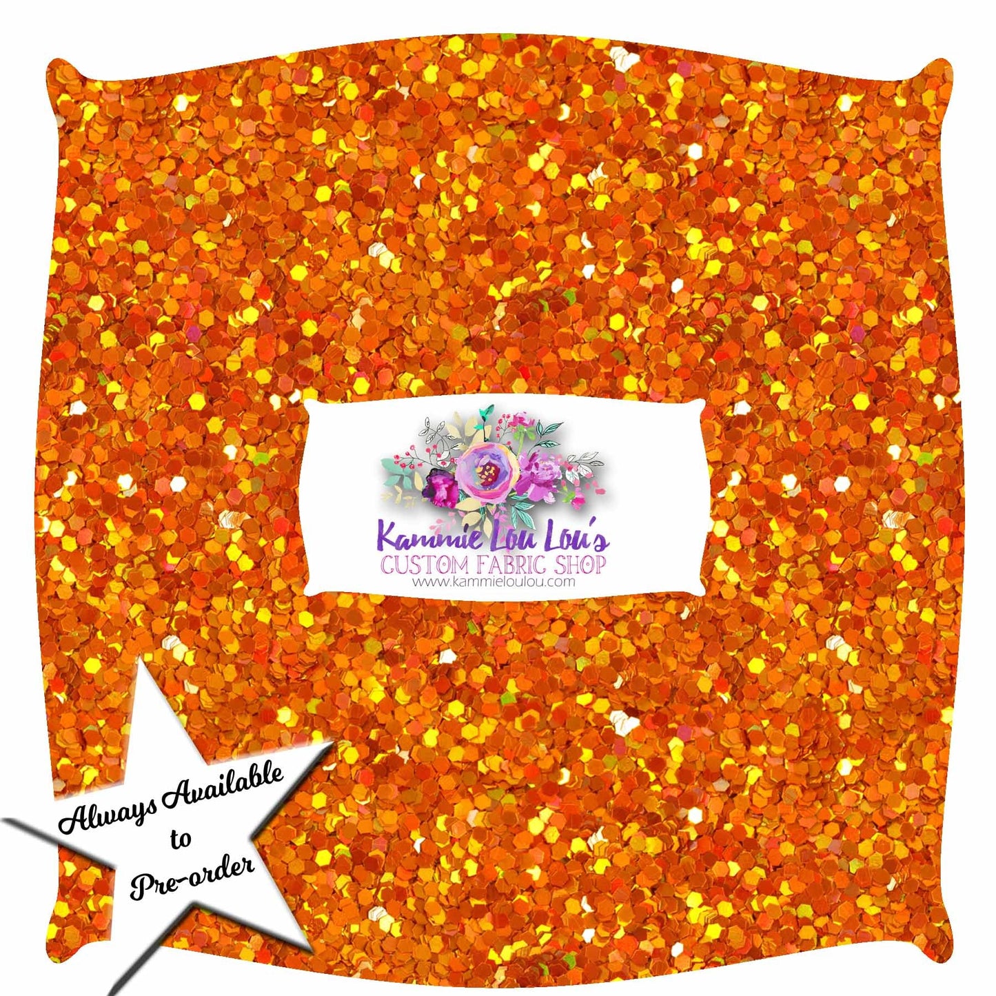 Endless Essentials: Kammieland Glitters - Traditional Orange