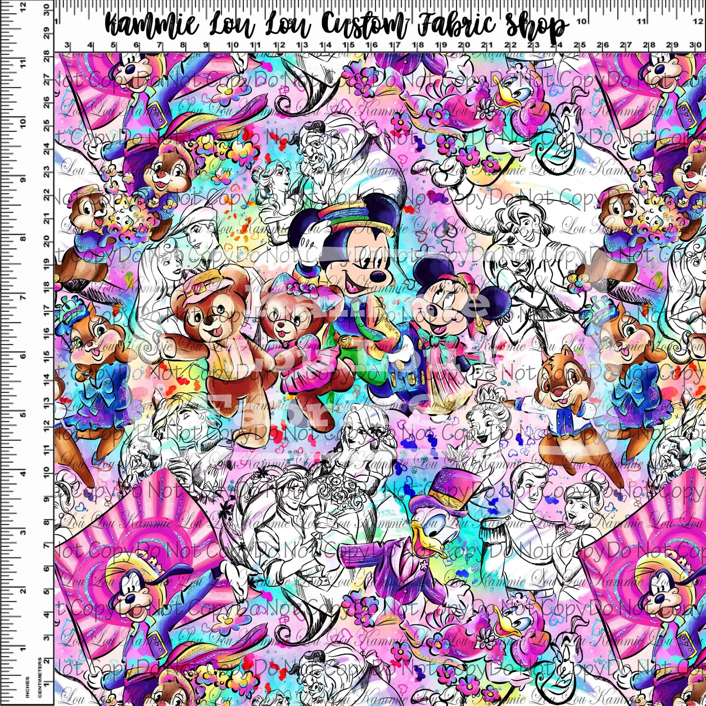 ALWAYS $19.95 COLLECTION INSPIRED - Character Toss Pink