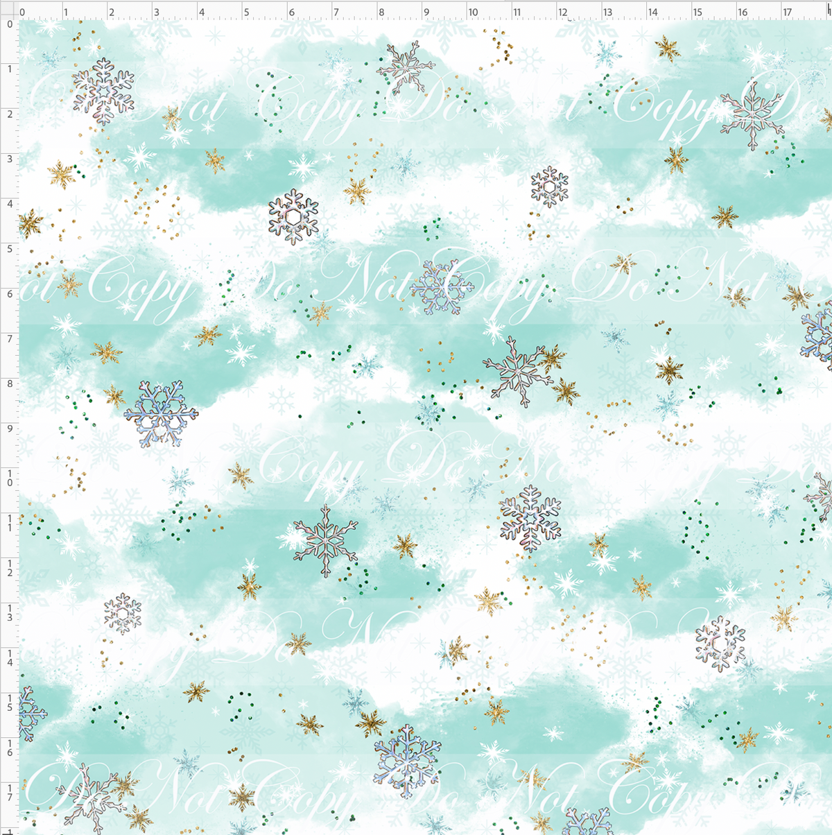 Advent Christmas Collection - background - blue