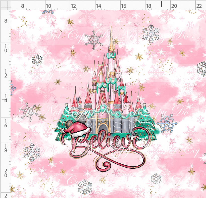 Advent Christmas Collection-panel-pink-believe-adult