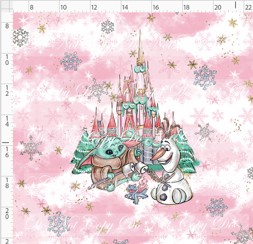 Advent Christmas Collection-panel-pink-camp fire-adult