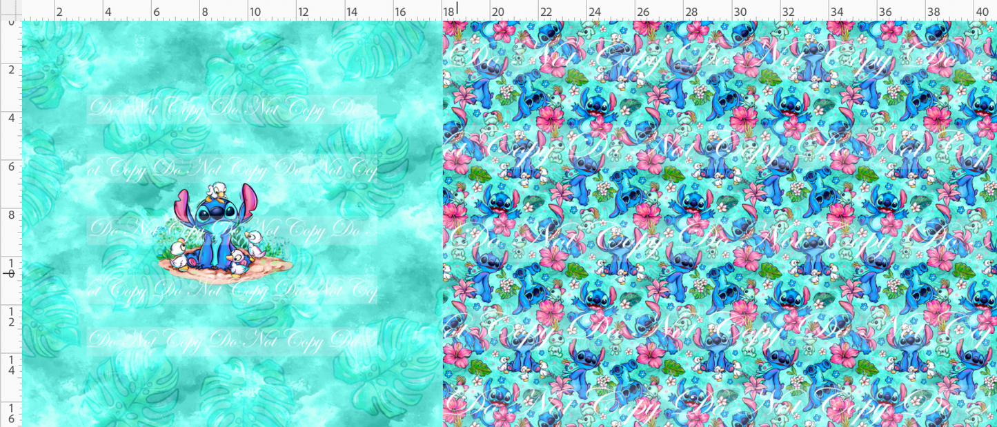 Aloha Adventures-626-teal-ducks-Bag Maker Roll-small scale
