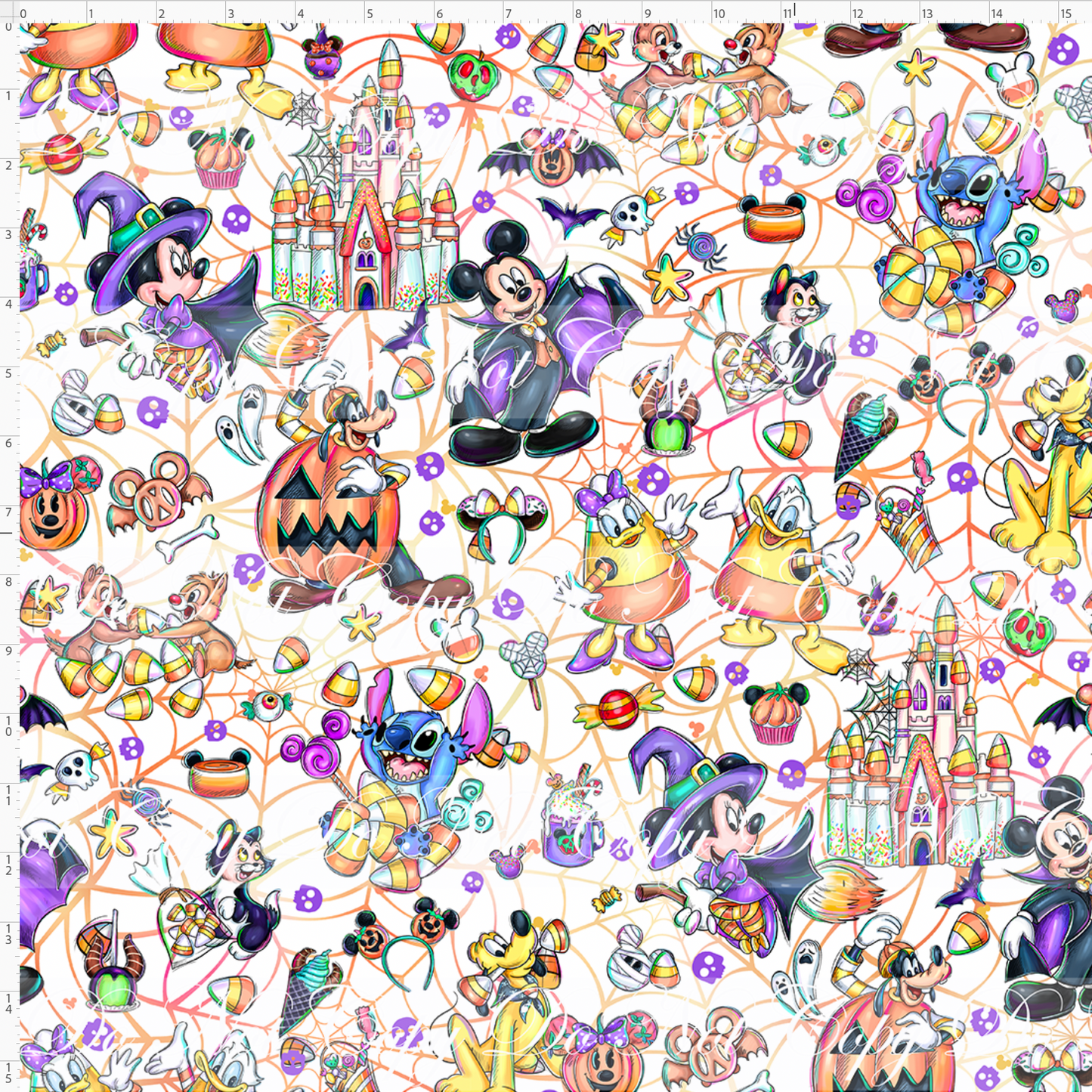 Candy Corn Friends-Main-White-Large Scale
