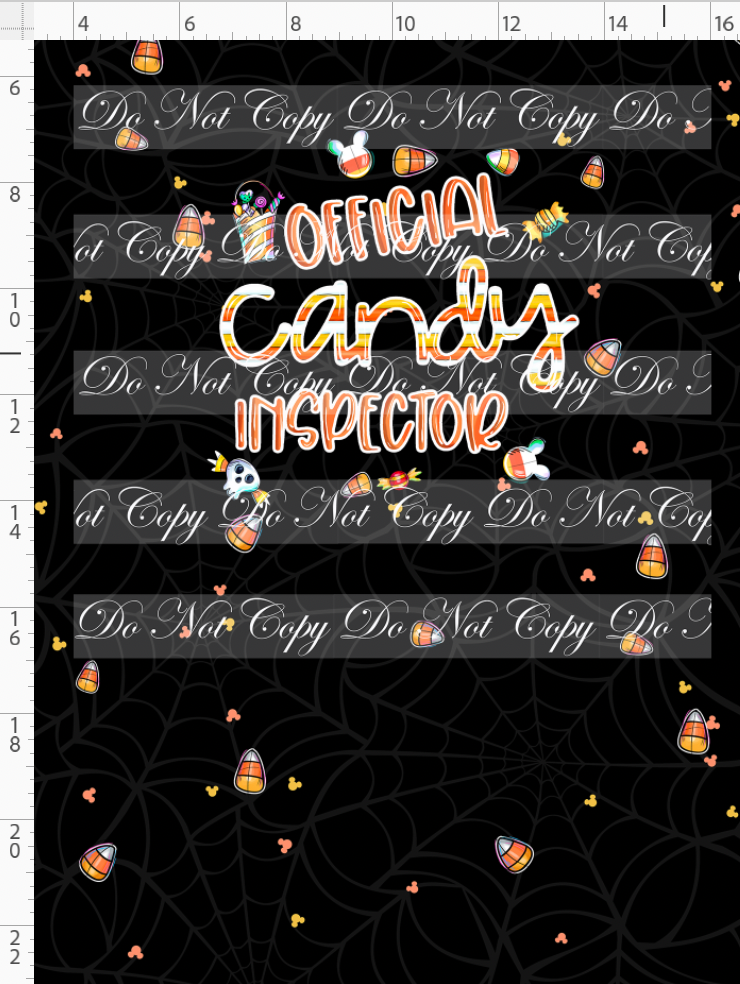Candy Corn Friends-Panel-Candy Inspector-black-child