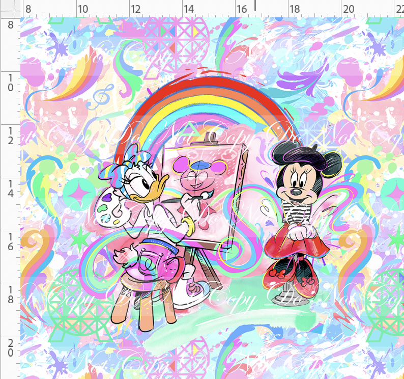 Celebrate the arts -panel - girls - adult - color