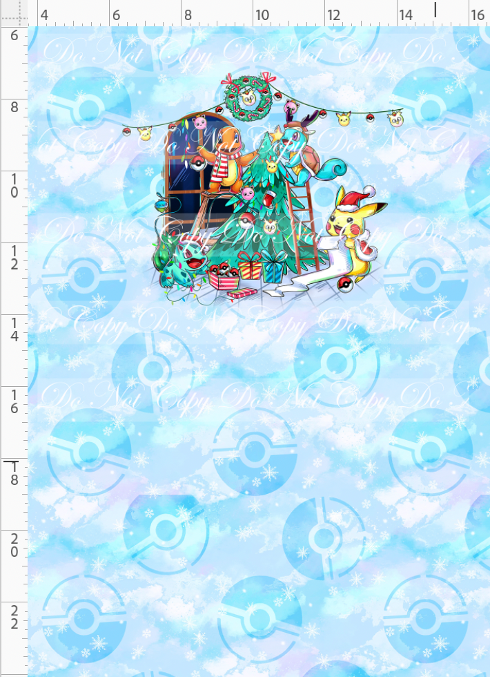 Christmas Critters - Panel - Tree - child