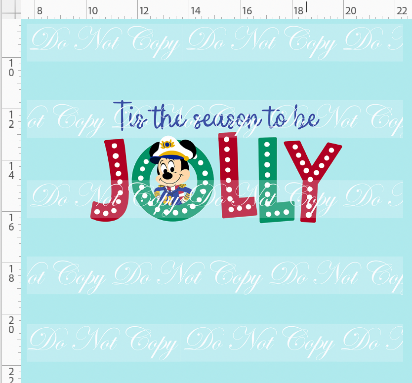 RETAIL LISTING: Christmas Cruise - panel - Jolly - ADULT