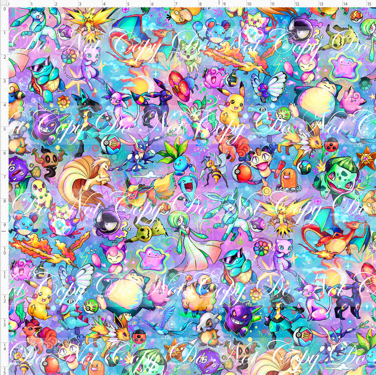 Elemental Critters - Main - pastel - regular scale