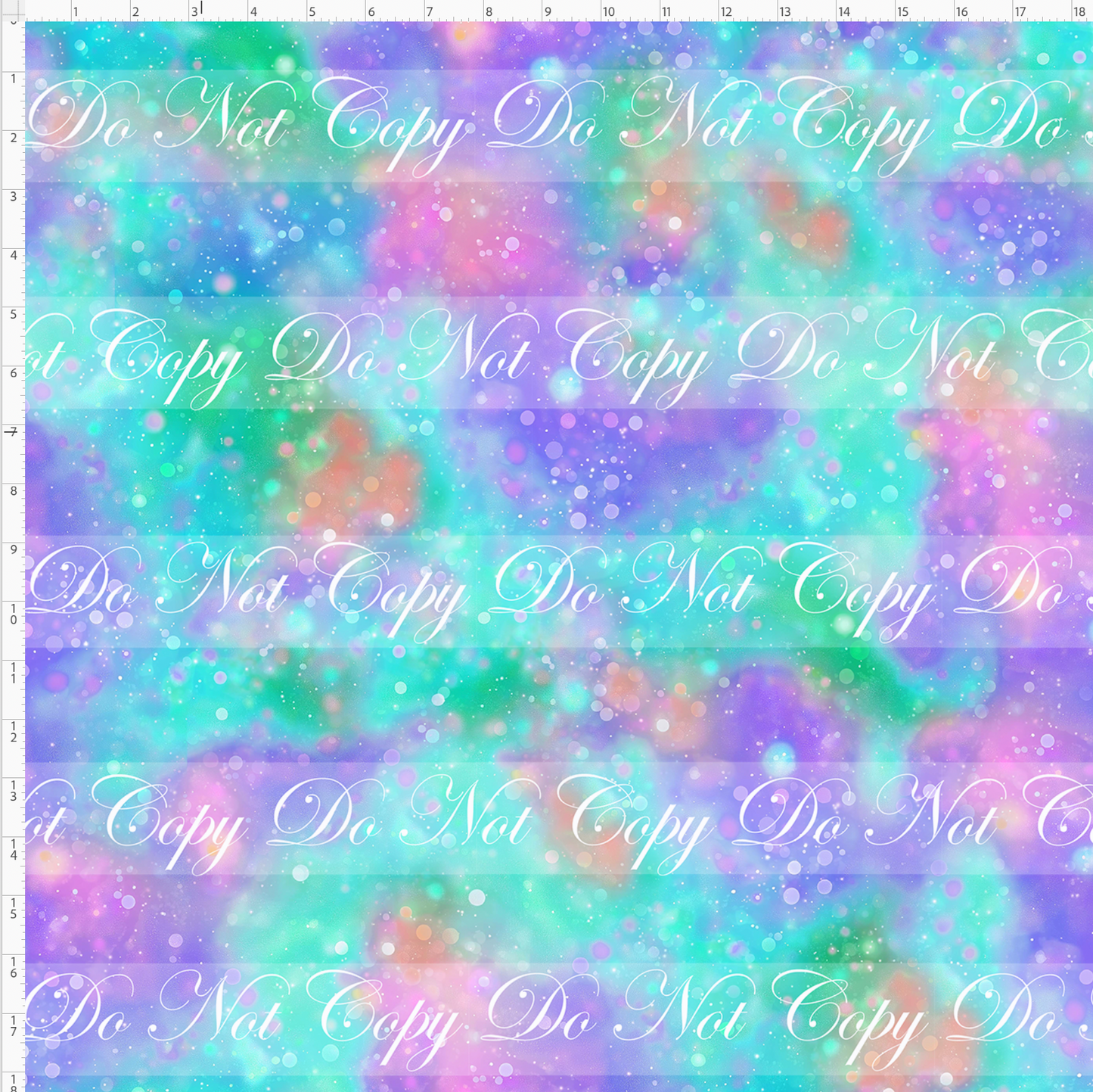 Elemental Critters - background - teal