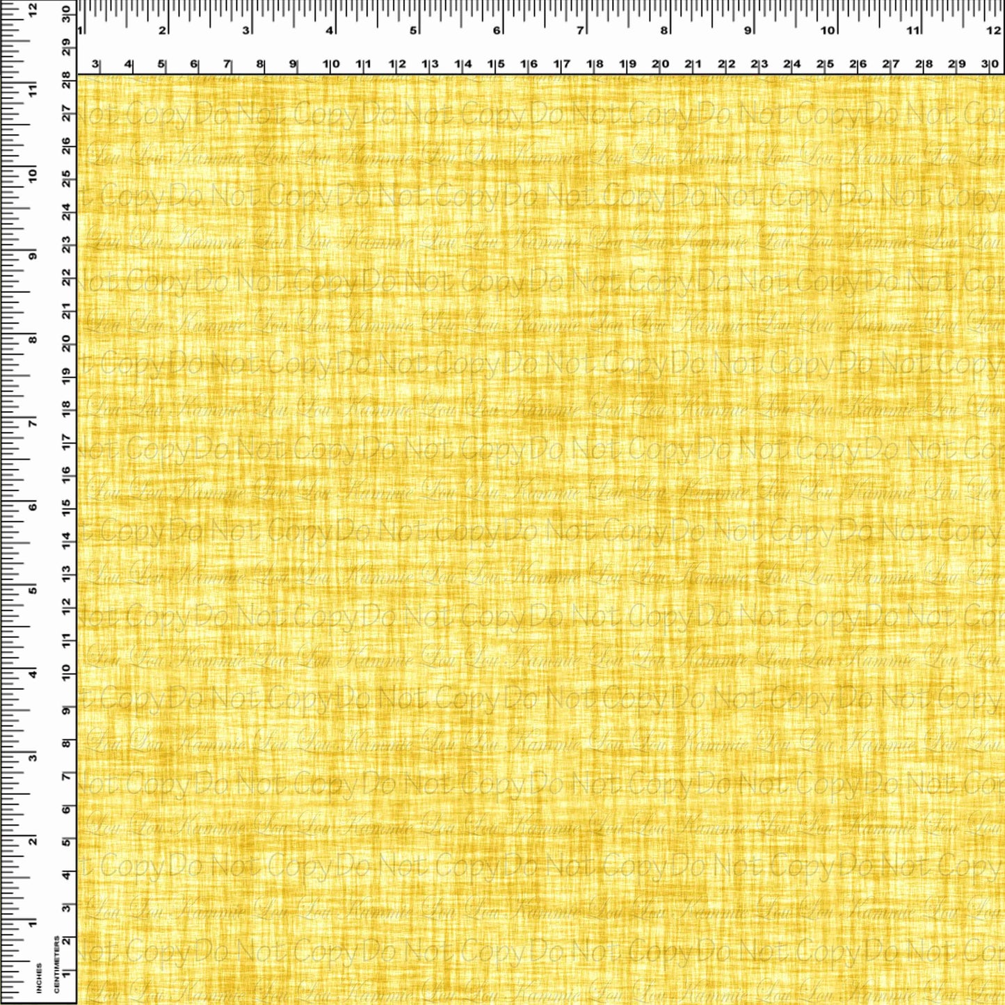 Endless Essentials - Faux Linen - Yellow