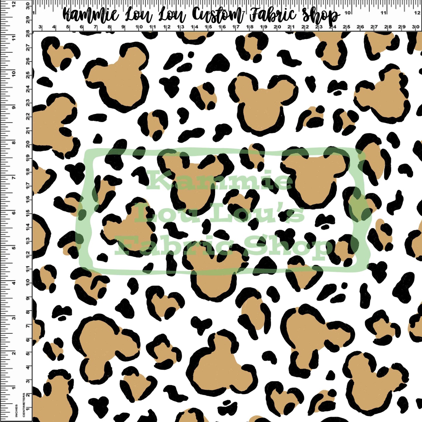 Endless Essentials - Wild Silhouettes - Golden on White - Regular Scale