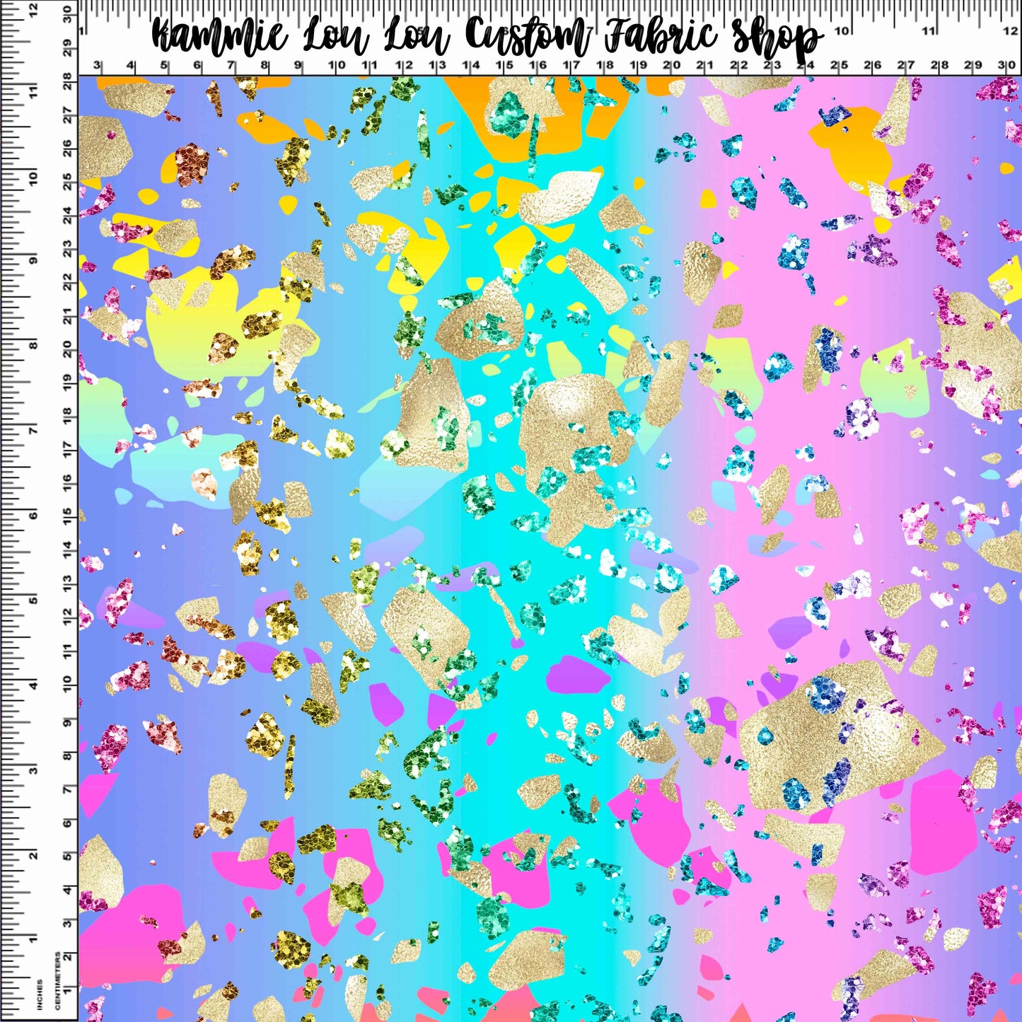 Endless Essentials Color Explosion - Terrazzo Rainbow #6