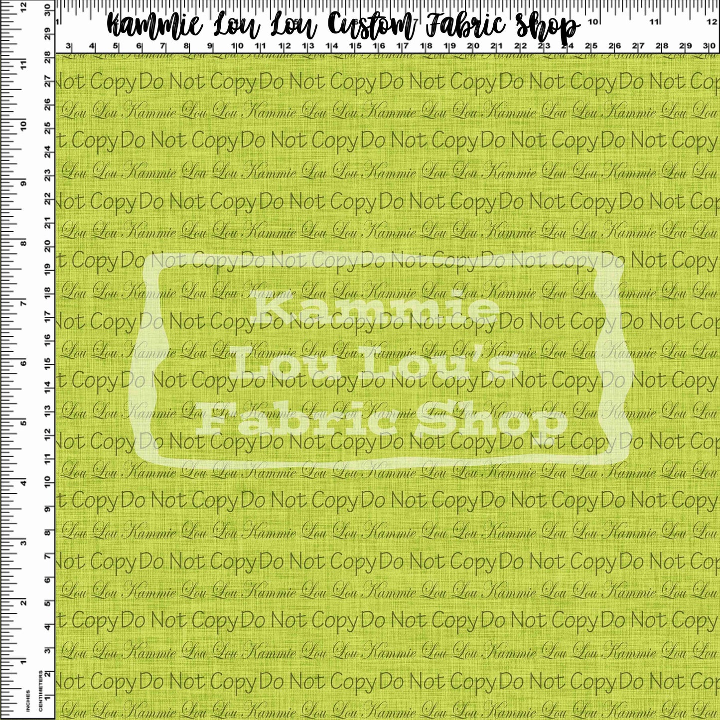 Endless Essentials - Faux Linen - CHARTREUSE