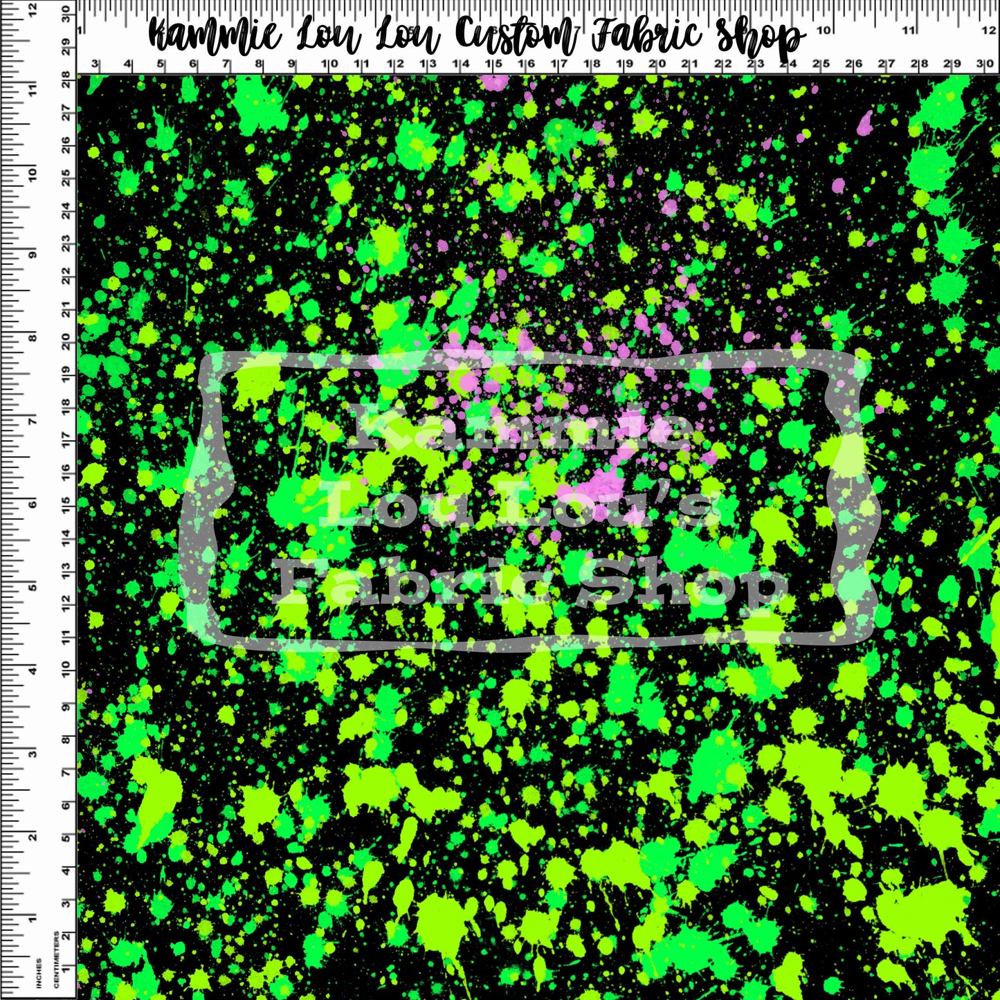 Endless Essentials: Paint Splatter - Lemon Lime Remix