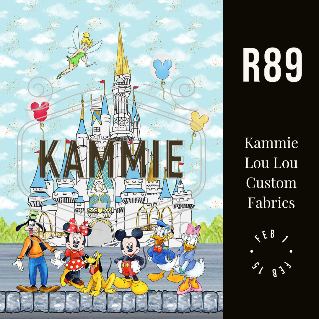 Fab 5 Castle - Full Size Blanket Panel 58W x 72H