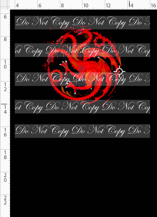 Fire and Blood-Panel-Red Symbol-black-child