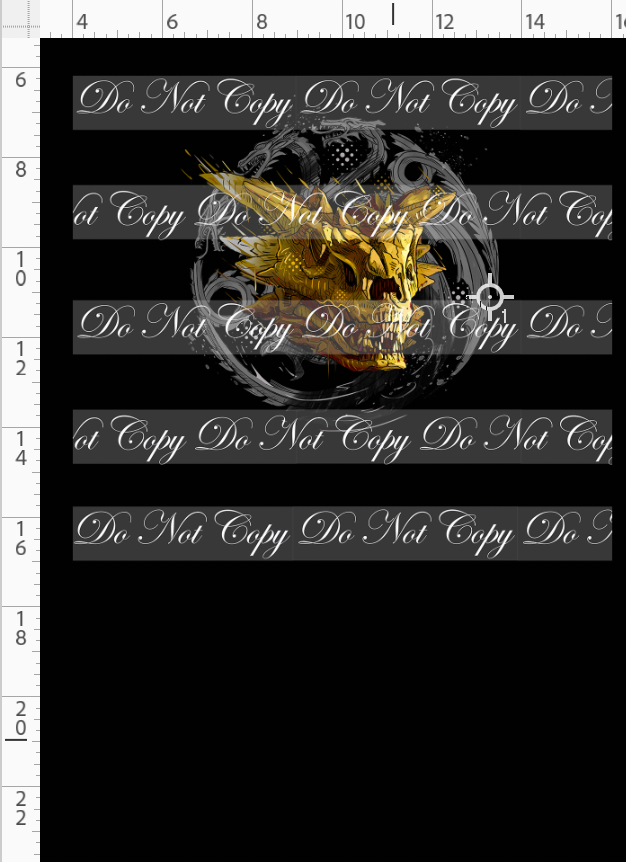 Fire and Blood-Panel-Skull-black-child