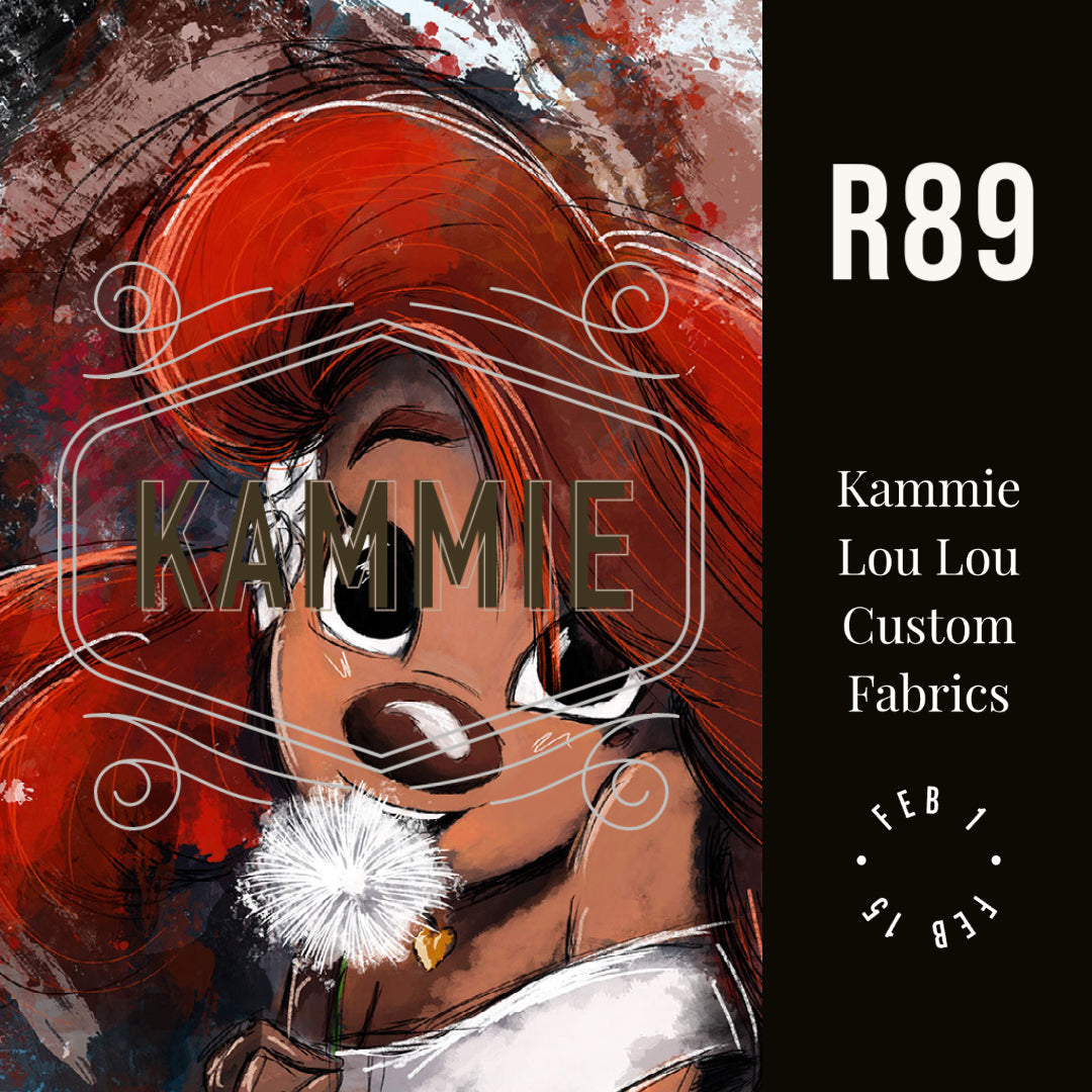 Foxy Roxy - Full Size Blanket Panel 58W x 72H