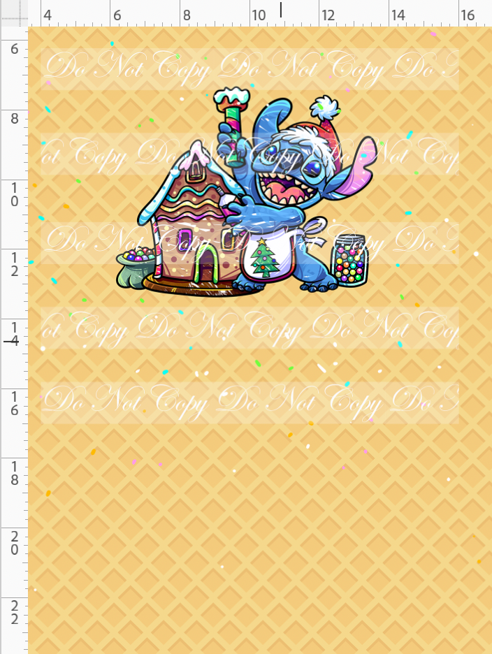 Gingerbread 626-Panel-House-waffle-child