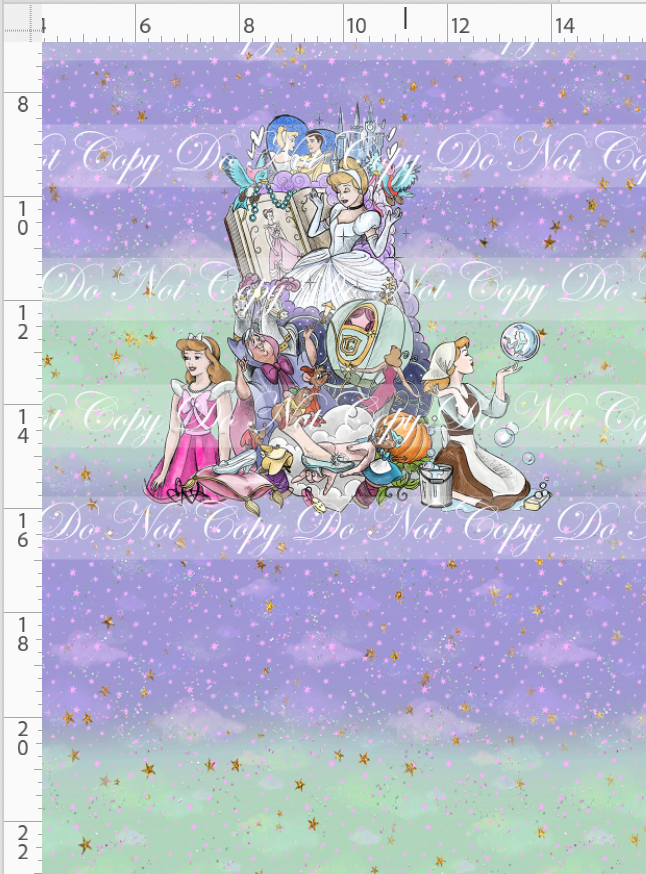 Happily Ever After - Panel #1 - Ombre - CHILD