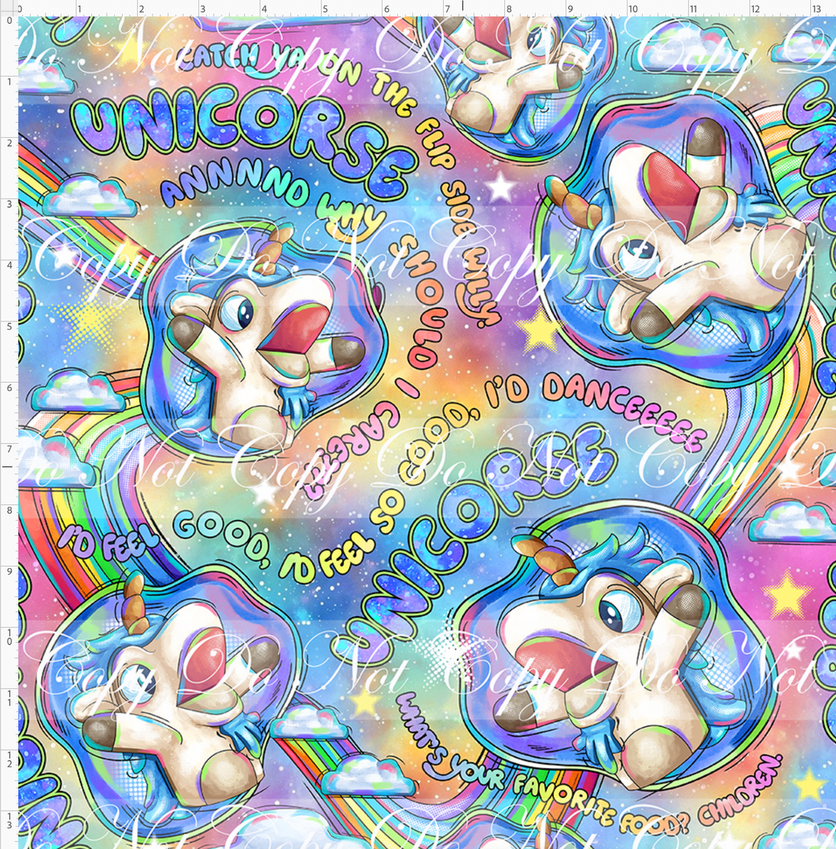 Heeler Hideaway - Unicorse - Rainbow - large scale