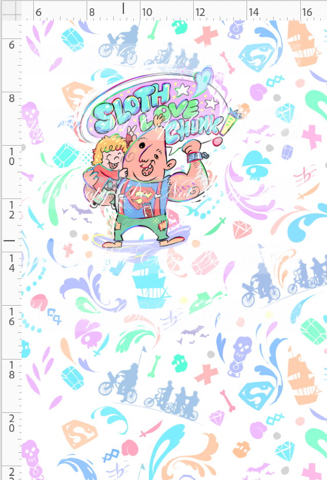 Hey you guys - panel - white - sloth love chunk - CHILD