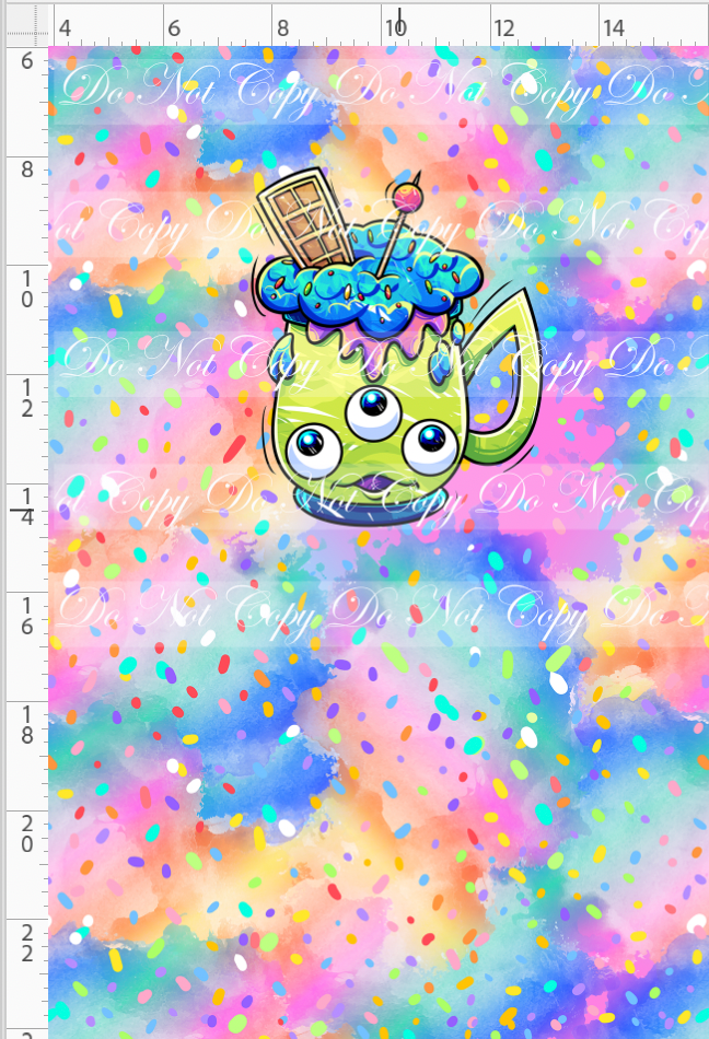 Hot Cocoa-Panel-Colorful-Alien cup-Child