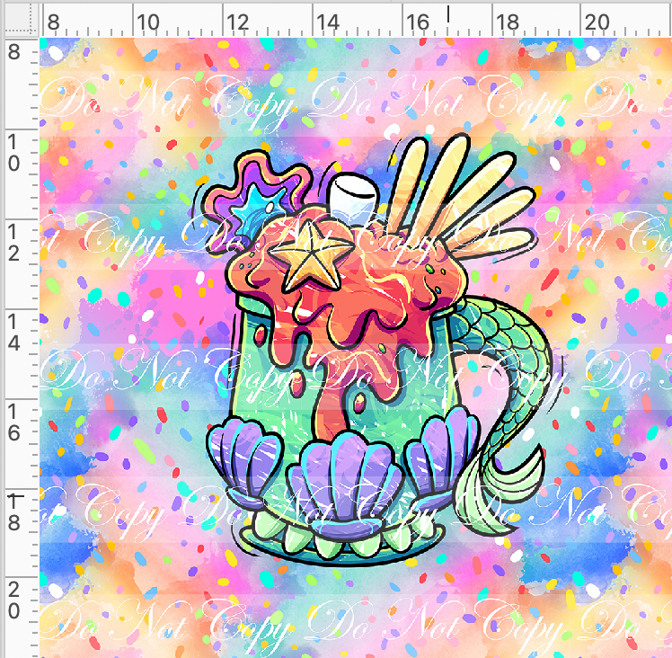 Hot Cocoa-Panel-Colorful-Mermaid cup-Adult