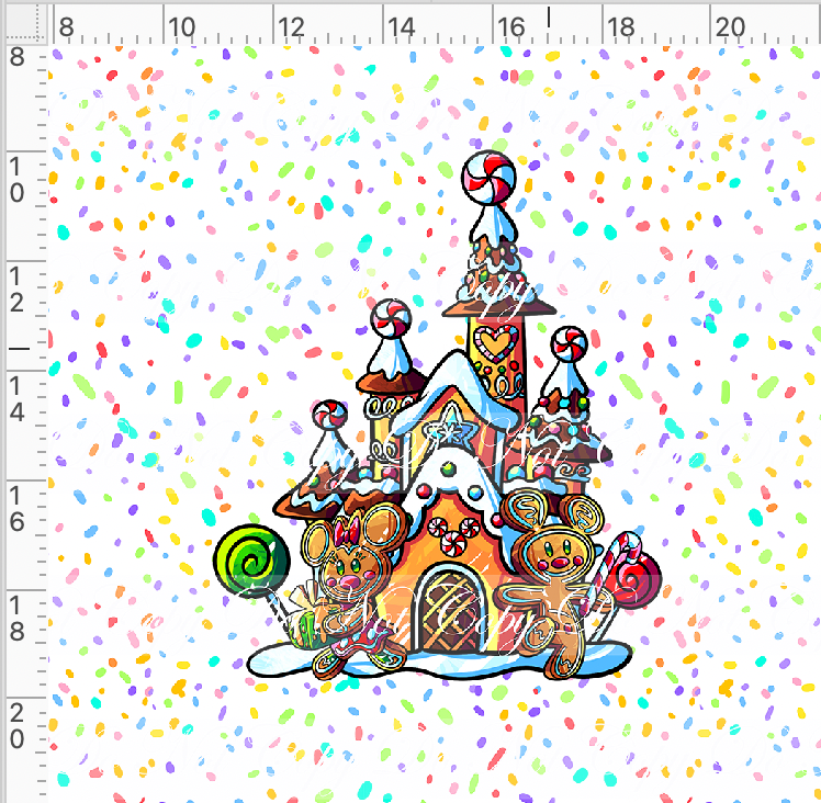 Hot Cocoa-Panel-White-Gingerbread mouse-Adult