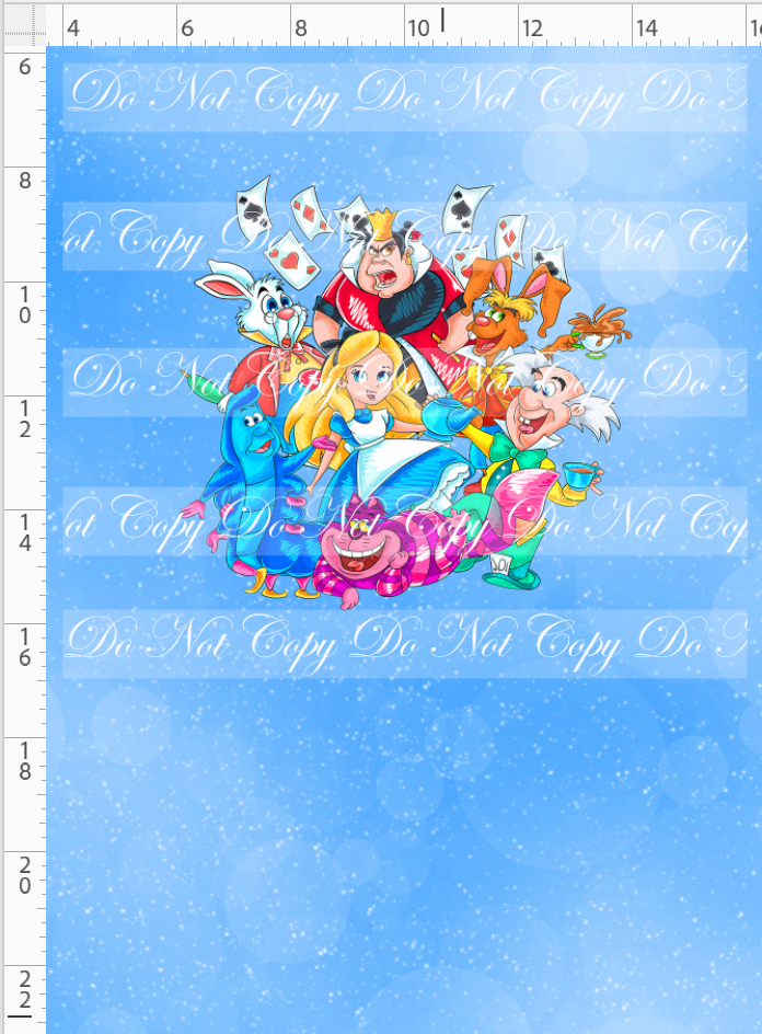 Journey into the Curious World - Panel - CHILD - Blue