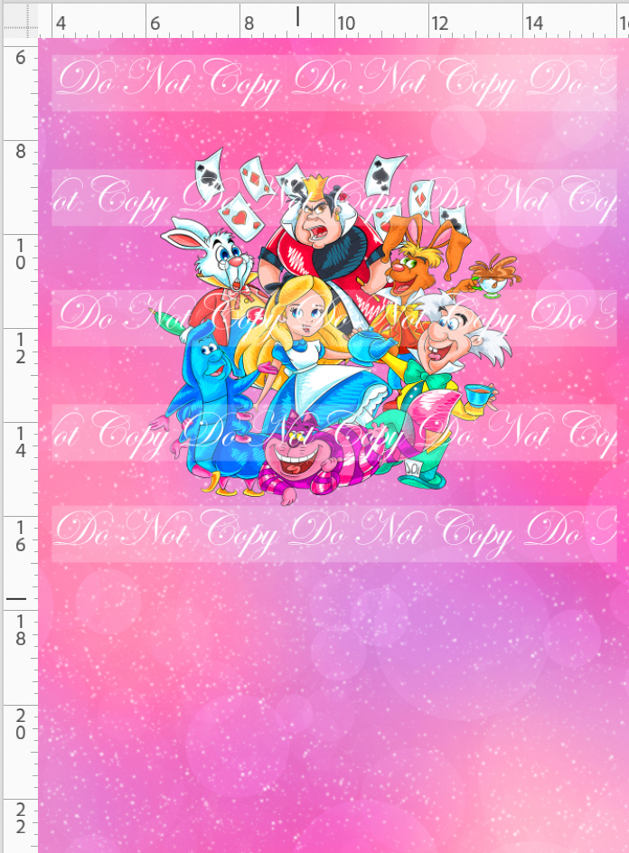 Journey into the Curious World - Panel - CHILD - Pink