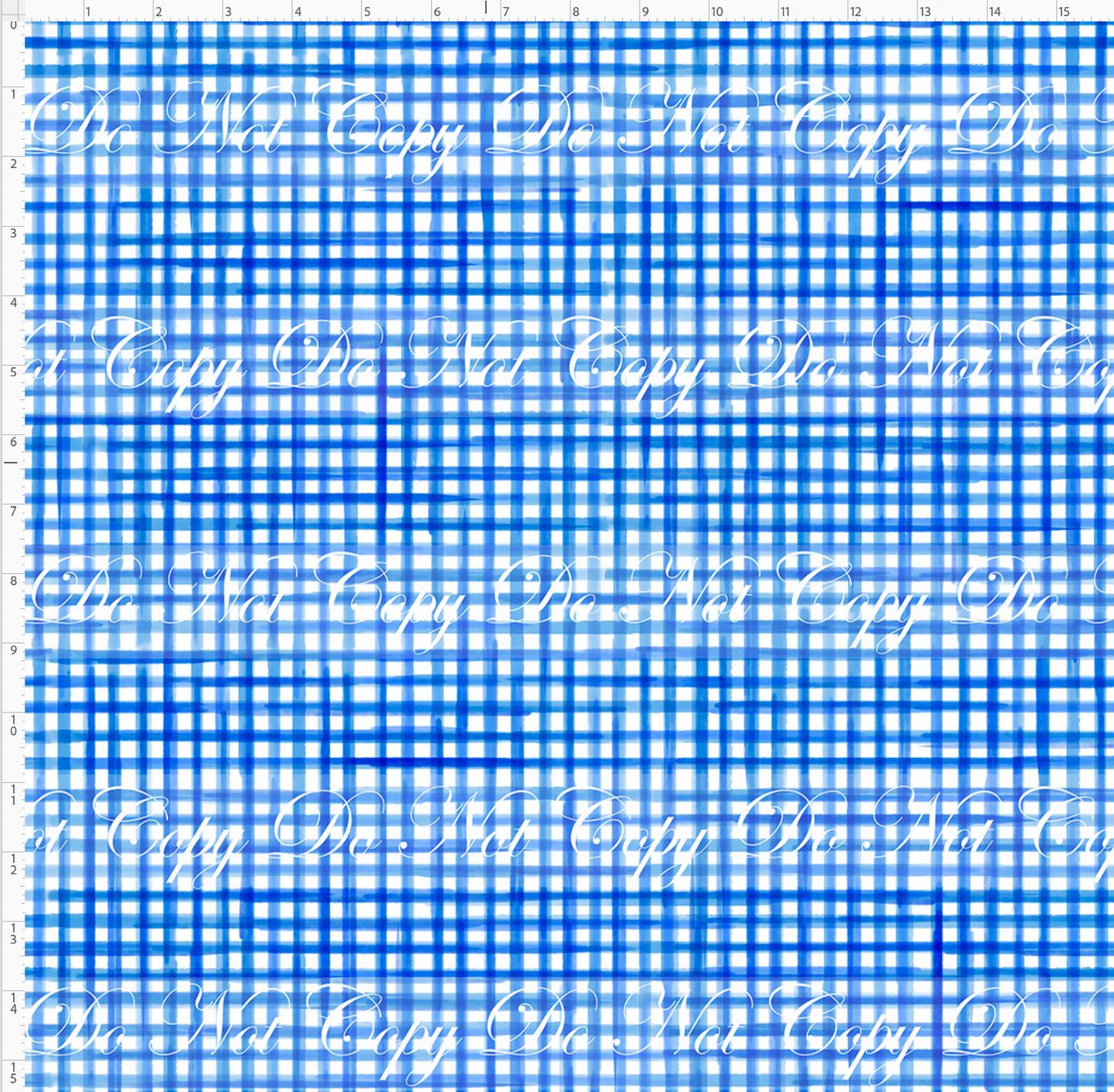 Lemon Drop Mouse - Plaid - Blue