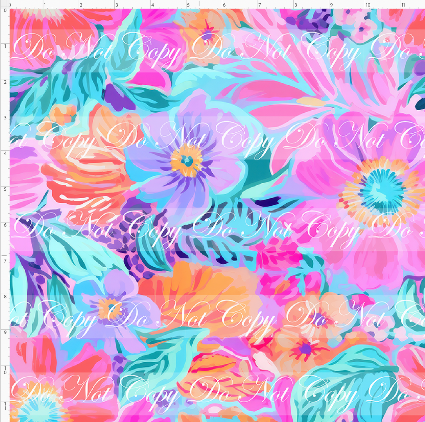 Lilac & Linen - Pansy on Blue