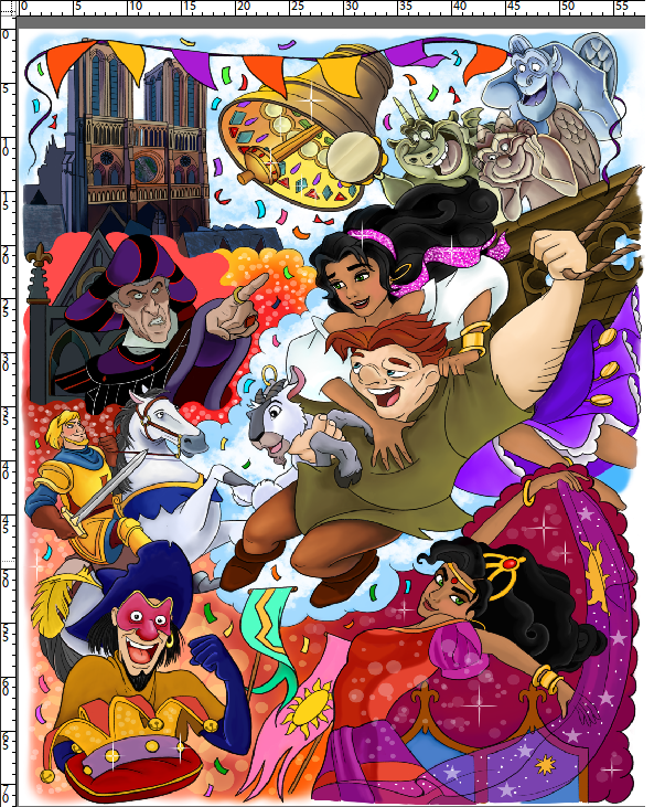 Locked Away - Full Size Blanket Panel 58W x 72H