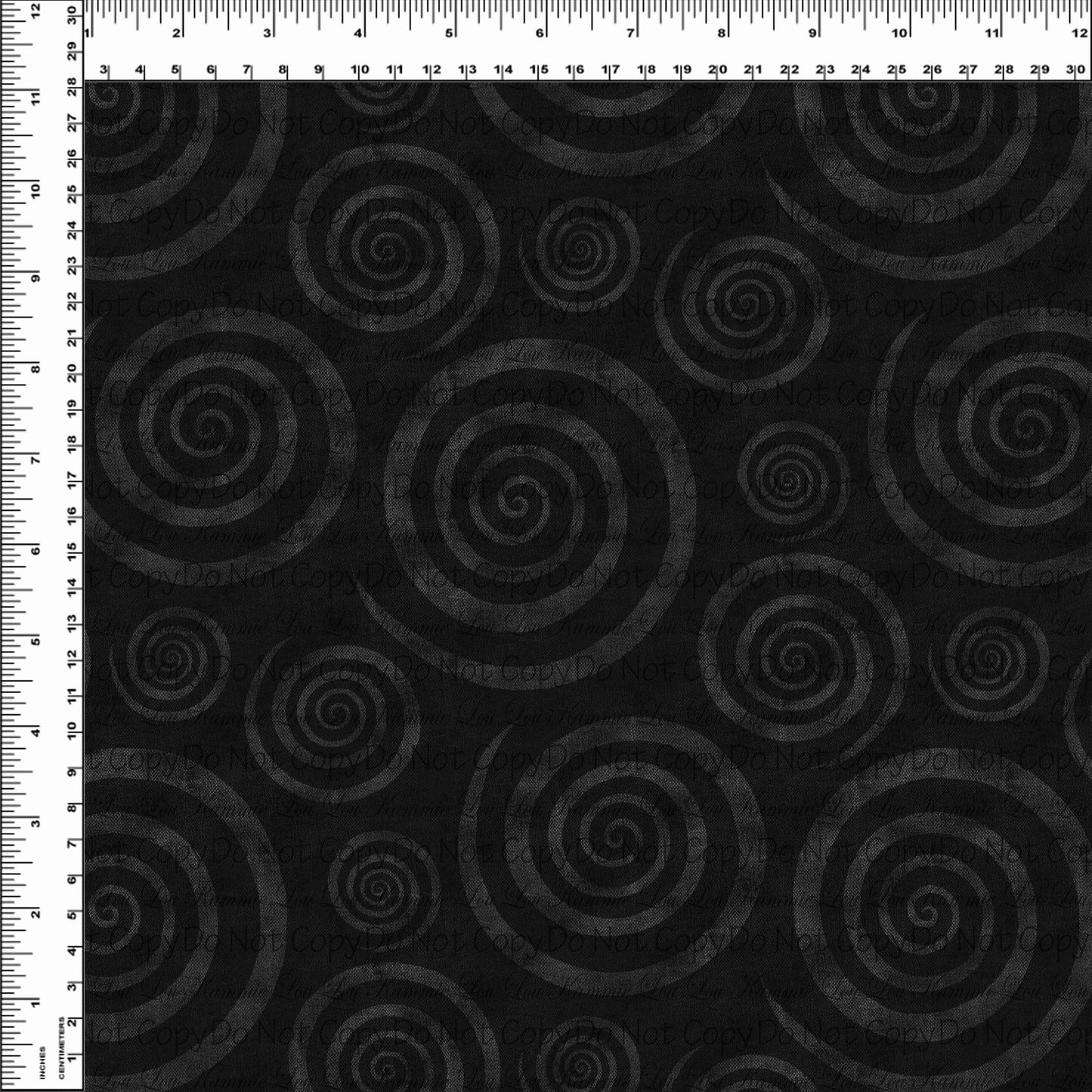 Magic Art - Coordinate - Black Swirl