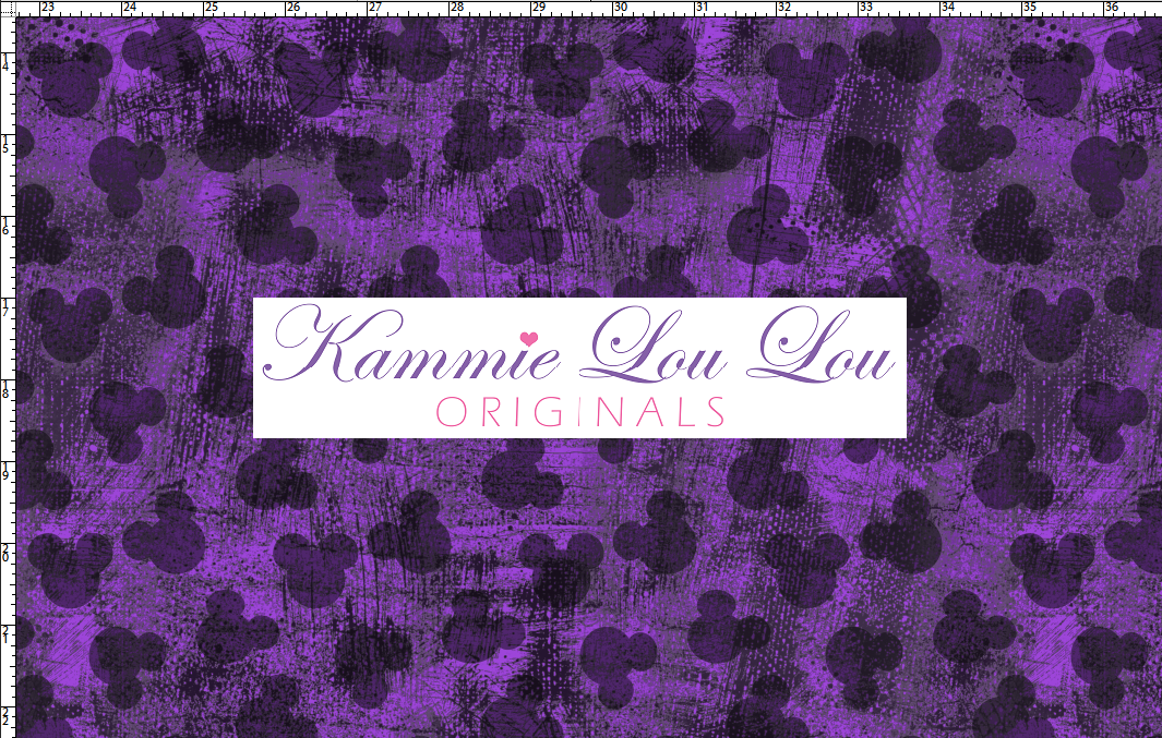 Magic Art - Coordinate - Silhouettes - Purple