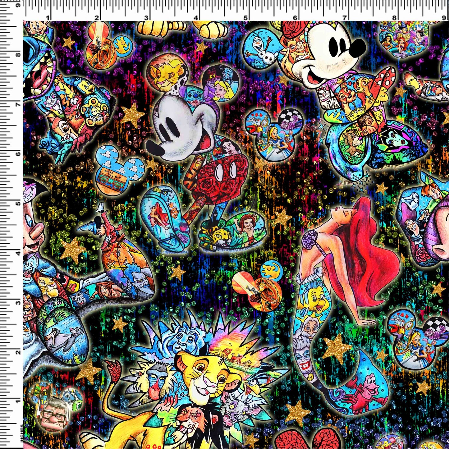 Magic Art - Main Character Toss - Rainbow Overload