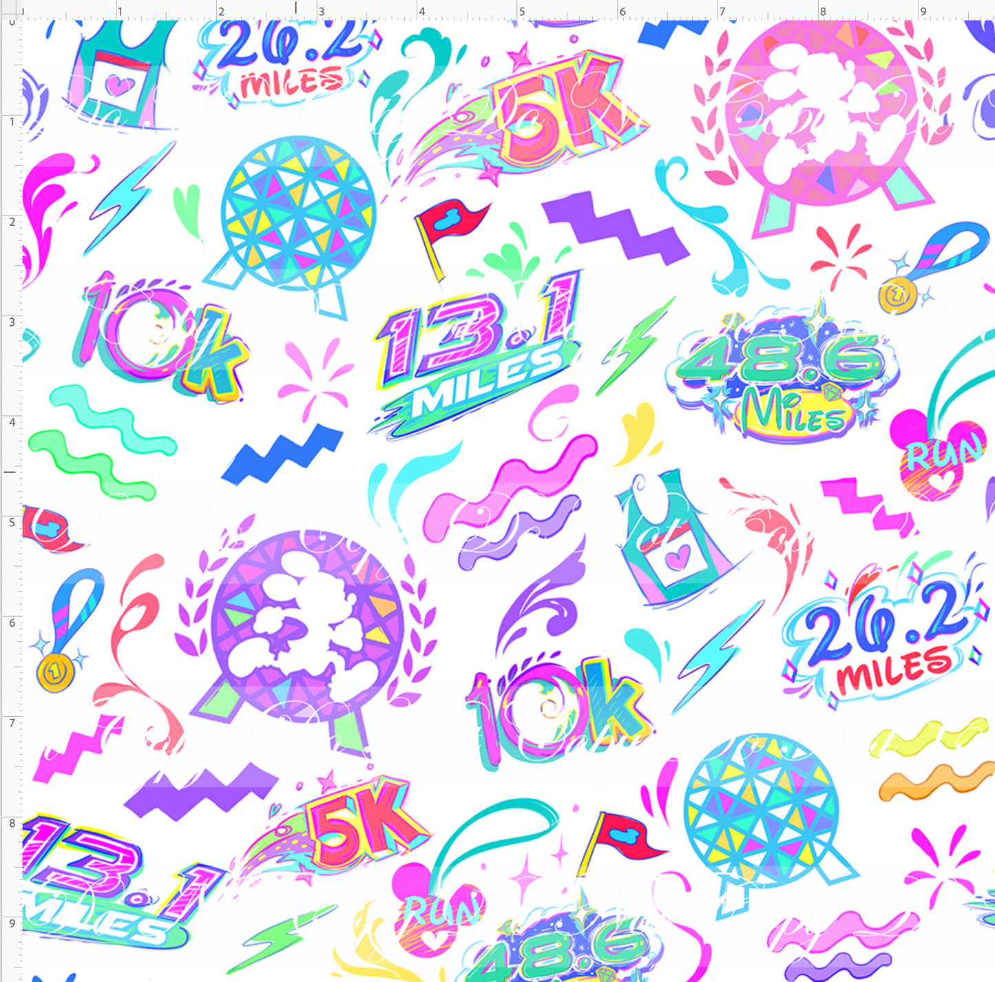 Magical Miles - Coordinate - white - SMALL SCALE