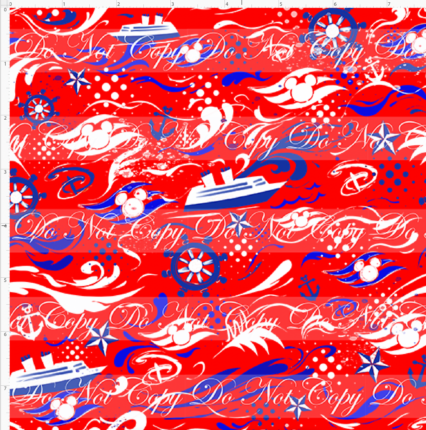 Magical Voyages - Coordinate - red - small scale