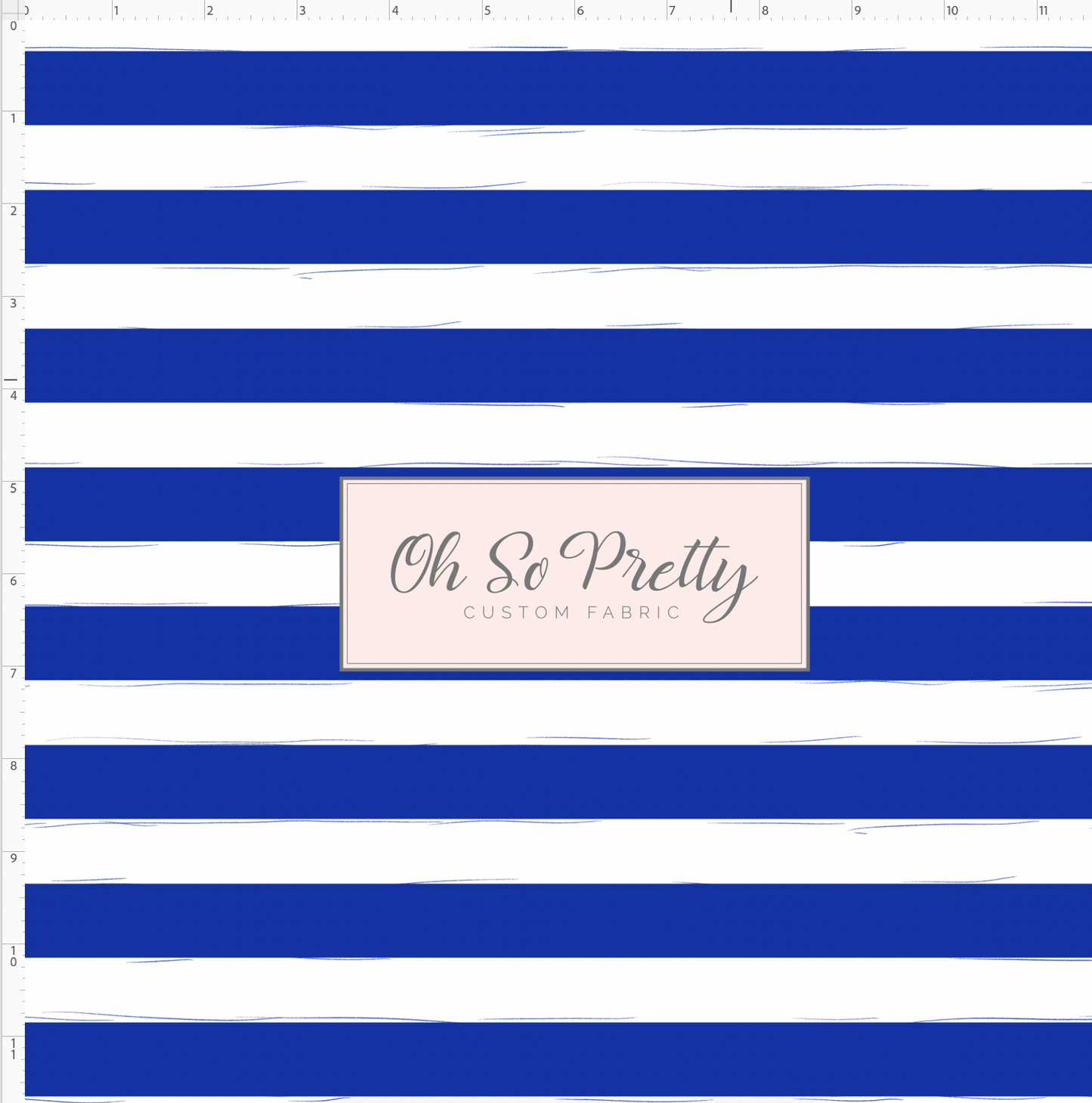 Magical Voyages - blue white sketchy stripe