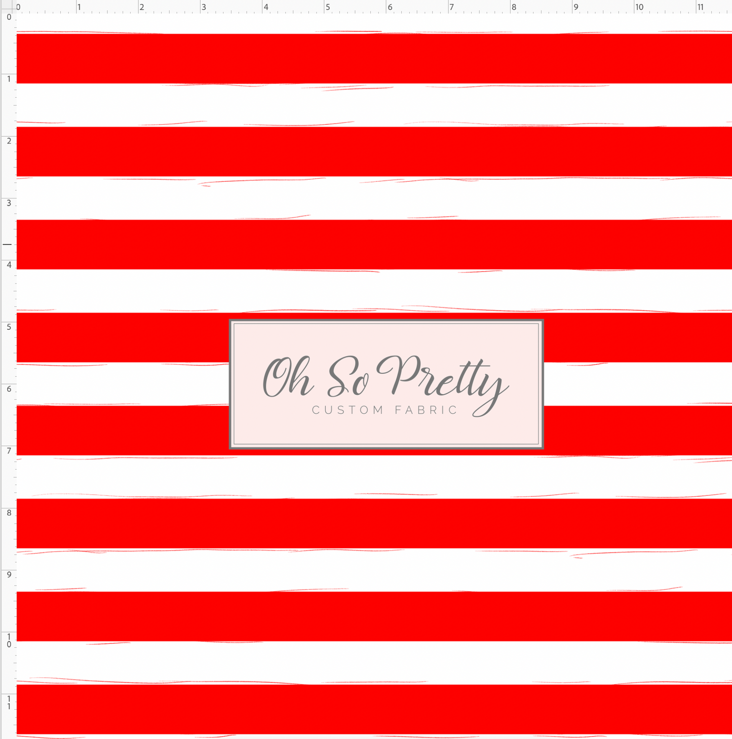 Magical Voyages - red sketchy white stripe