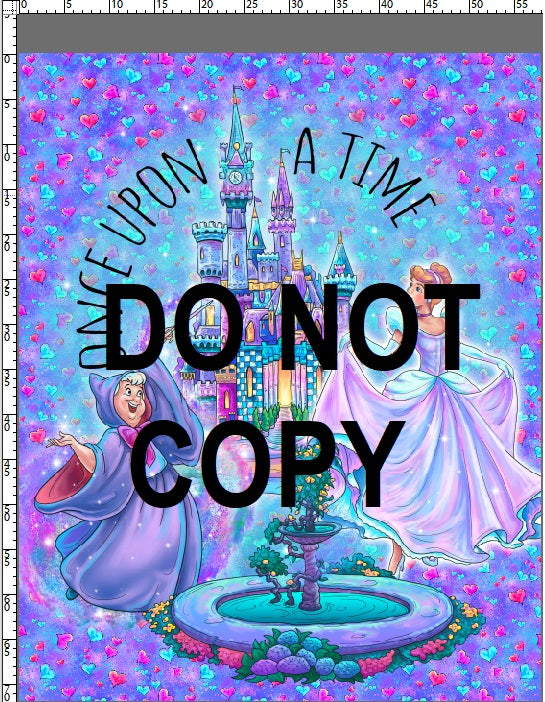 Midnight Fairytale - Full Size Blanket Panel 58W x 72H