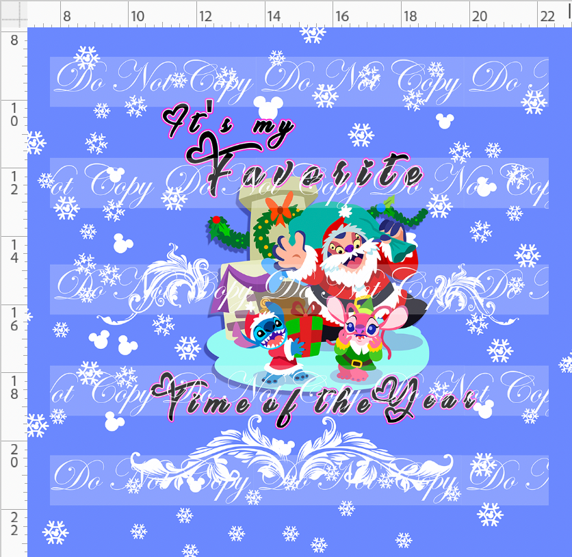 My Favorite Time of the Year - panel - blue guy - favorite time - cornflower - adult