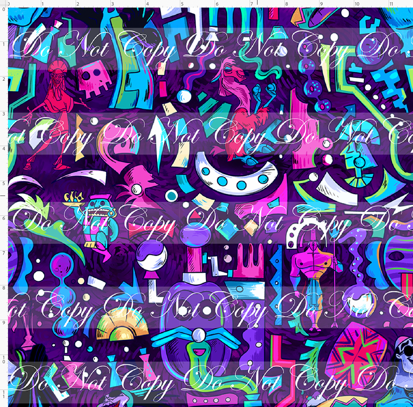 No Touchy - coord - purple - regular scale