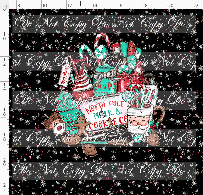 North Pole Milk and Co-Panel-Black-Sign-Adult