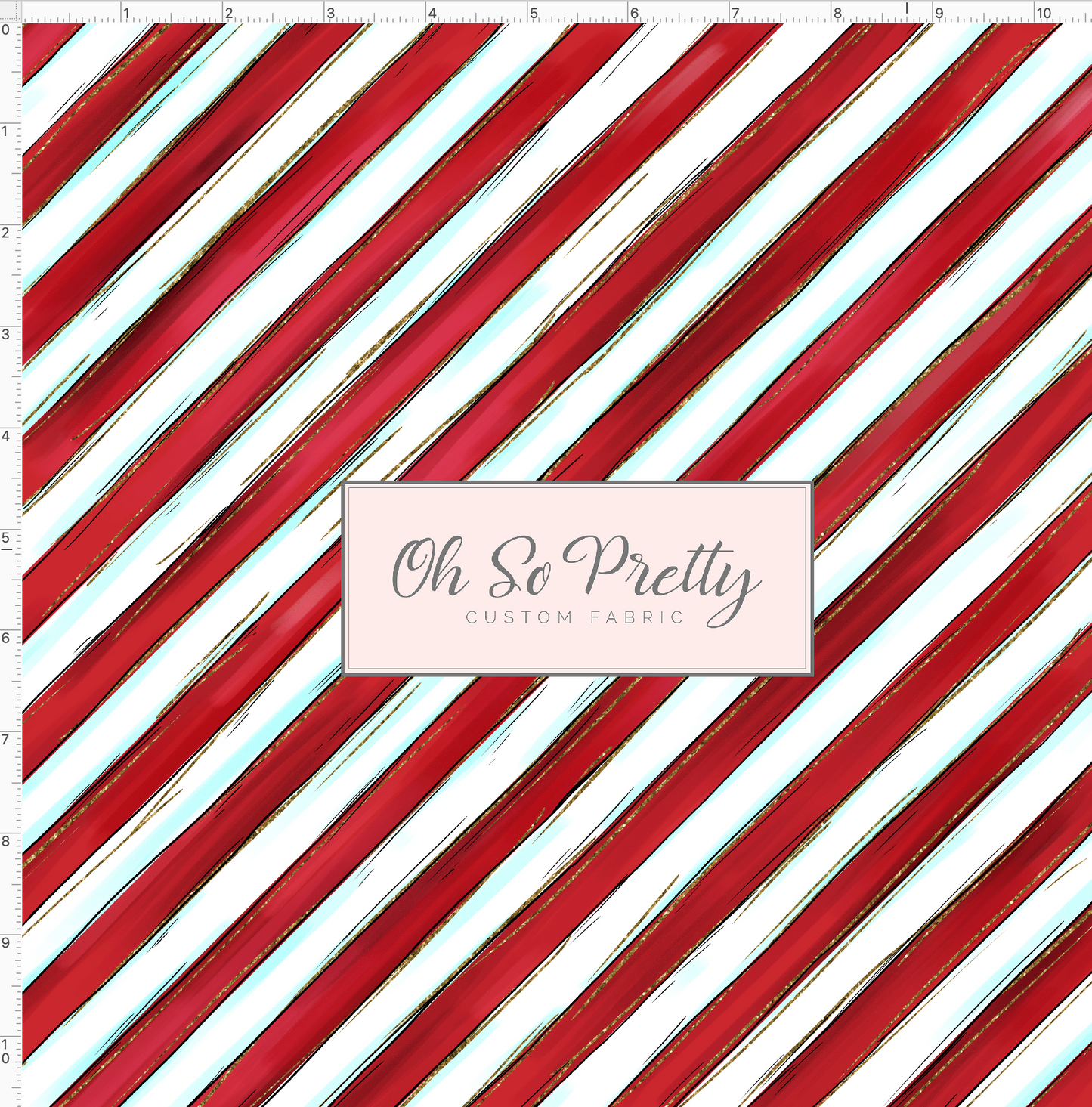 North Pole Milk and Co-stripes-red white-small Scale