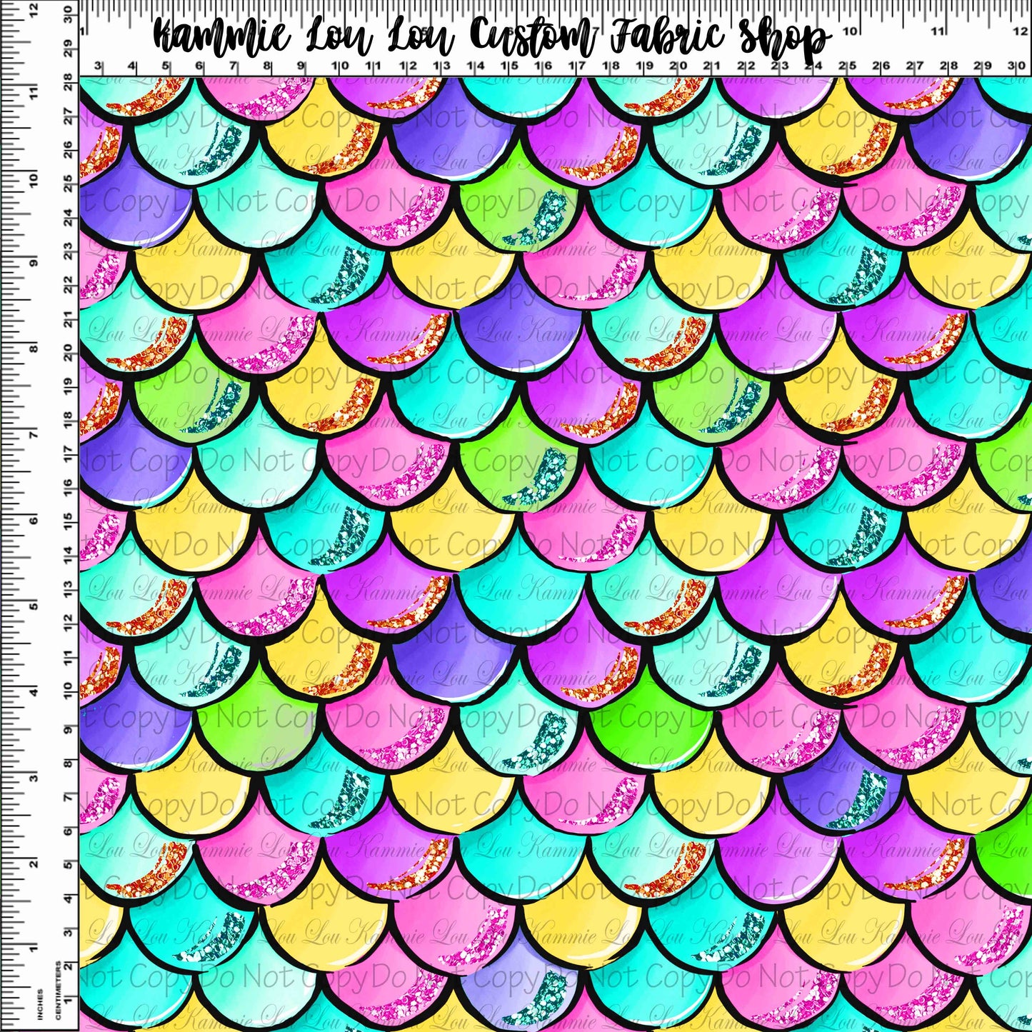 Ocean's Beauty - Bright Scales - Regular Scale